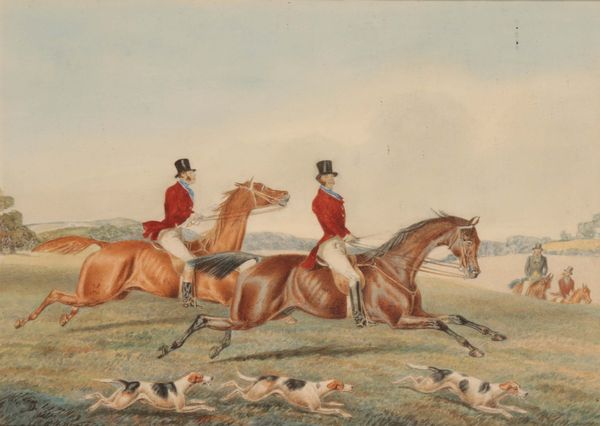 HENRY THOMAS ALKEN (1785-1851) A SET OF SIX HUNTING SCENES "The Right and the Wrong Sort'