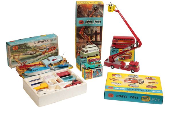 CORGI TOYS THE 'RIVIERA' GIFT SET (31) AND OTHERS