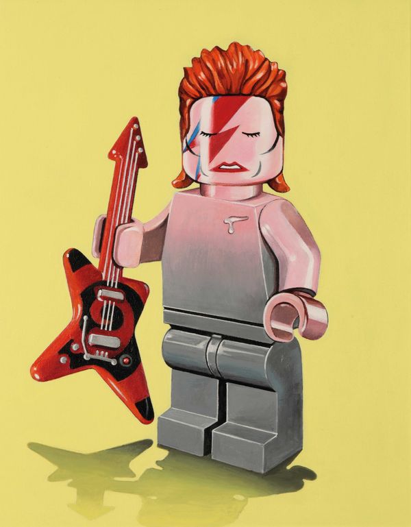 * BOB COSFORD (Contemporary) 'Bowie 'Lego' Tribute'