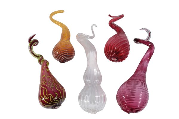 * GINNY RUFFNER (b.1952): A COLLECTION OF GLASS SCULPTURES