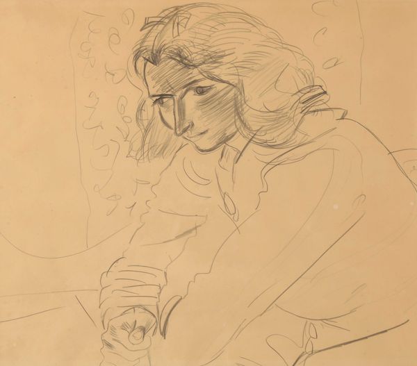 * CERI RICHARDS (1903-1971) A portrait of a woman