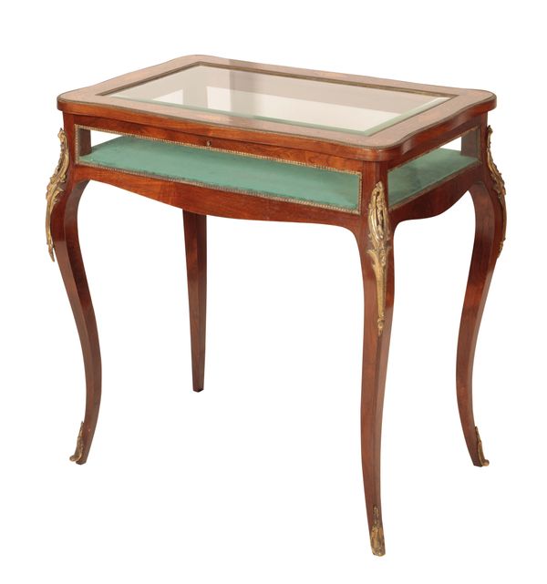 A KINGWOOD AND MARQUETRY BIJOUTERIE TABLE,