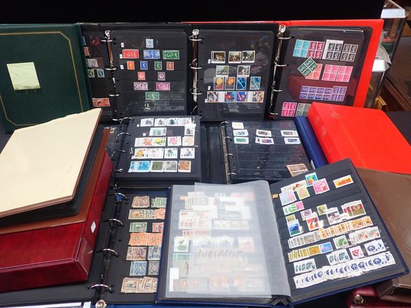 GB AND WORLD STAMPS IN FOURTEEN VOLUMES