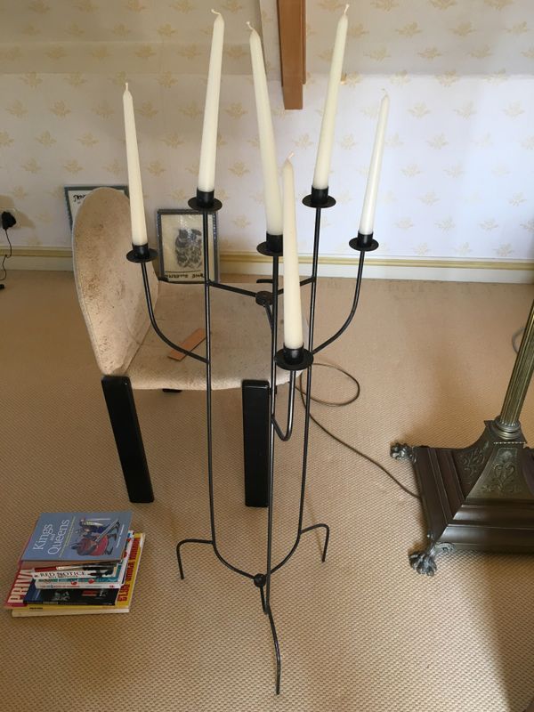 A STANDING CANDLEABRA