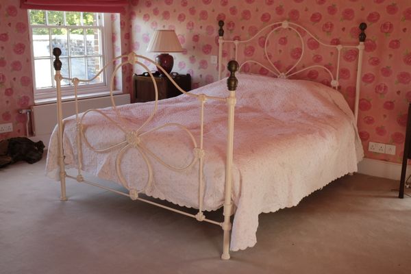 A LAURA ASHLEY DOUBLE BED
