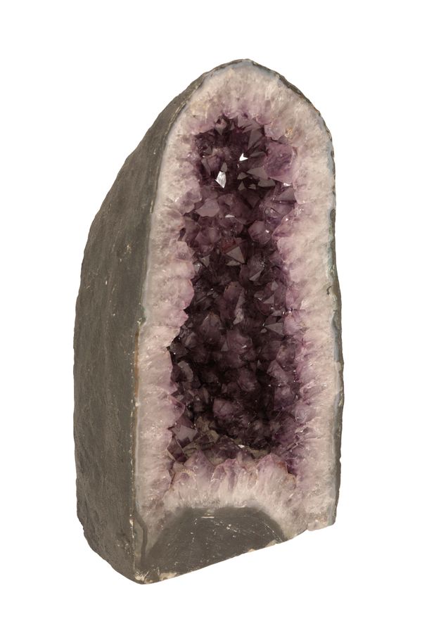 AN AMETHYST GEODE,