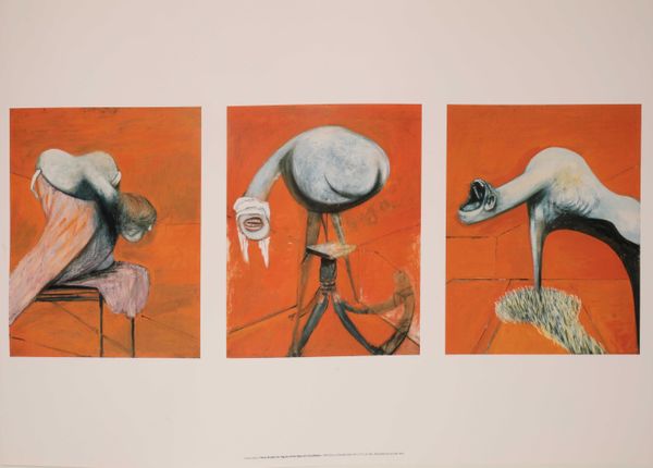 * AFTER FRANCIS BACON (1909-1992)  'Three Studies For Figures At The Base Of A Crucifixion'