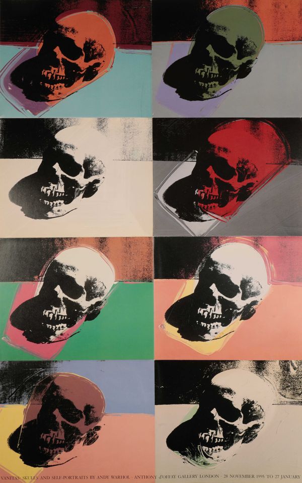 AFTER ANDY WARHOL (1928-1987) 'Vanitas Skulls'