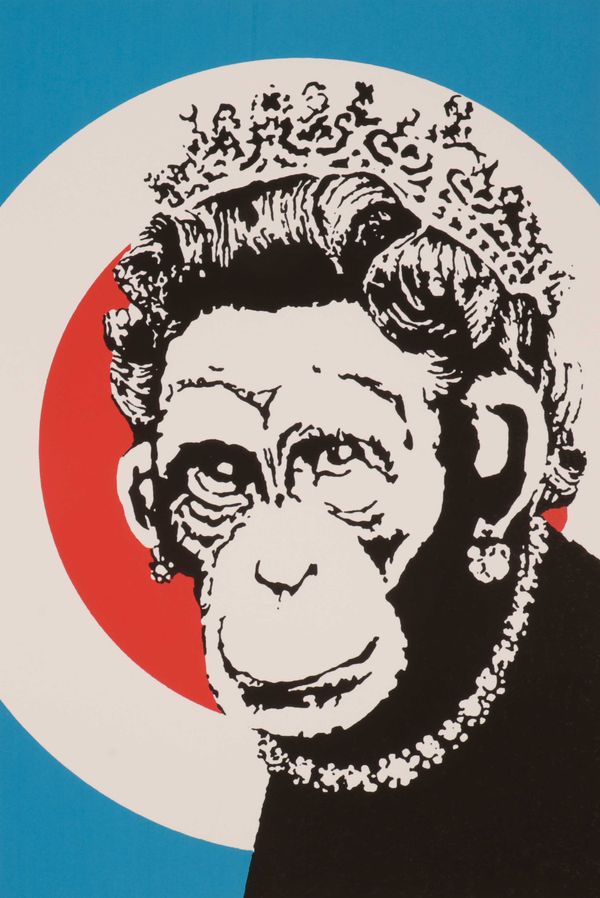 * WEST COUNTRY PRINCE AFTER BANKSY (B. 1974) 'Monkey Queen'