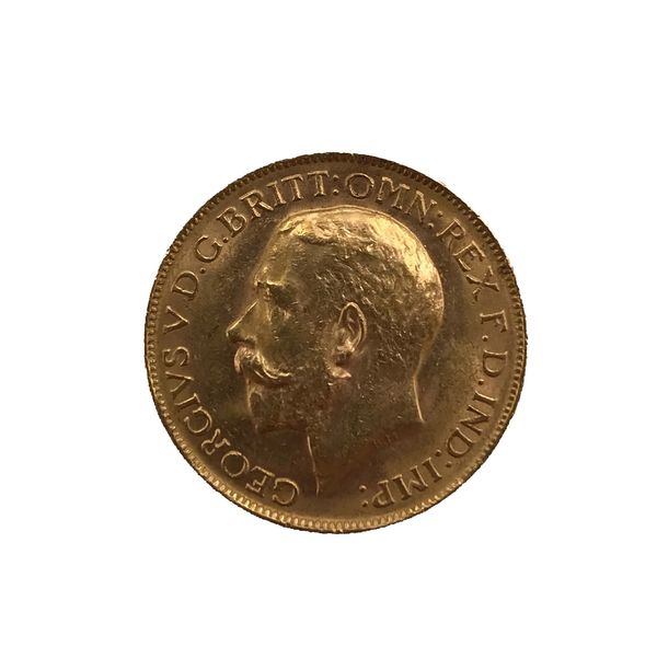 A GEORGE V 1920 GOLD SOVEREIGN