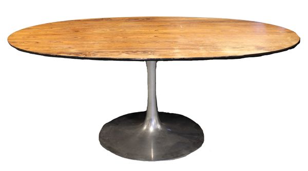 * MAURICE BURKE FOR ARKANA LTD: A 'Tulip' or 'Saarinen' dining table