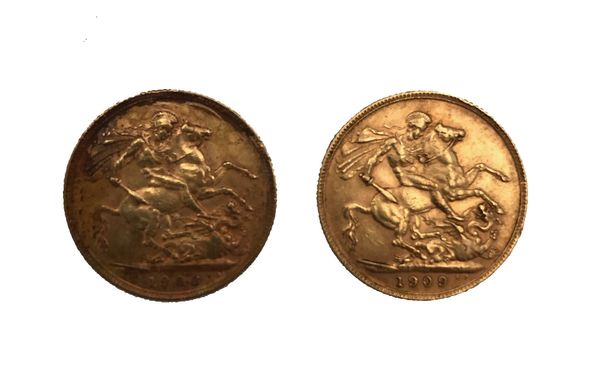 AN EDWARD VII 1906 GOLD SOVEREIGN