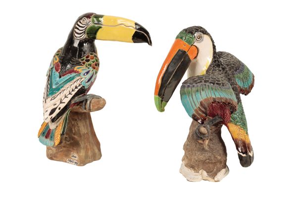 * JEAN MAILLARD (1901-1993) A PAIR OF TOUCANS