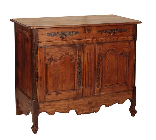 A LOUIS XV PINE AND BEECH BUFFET,