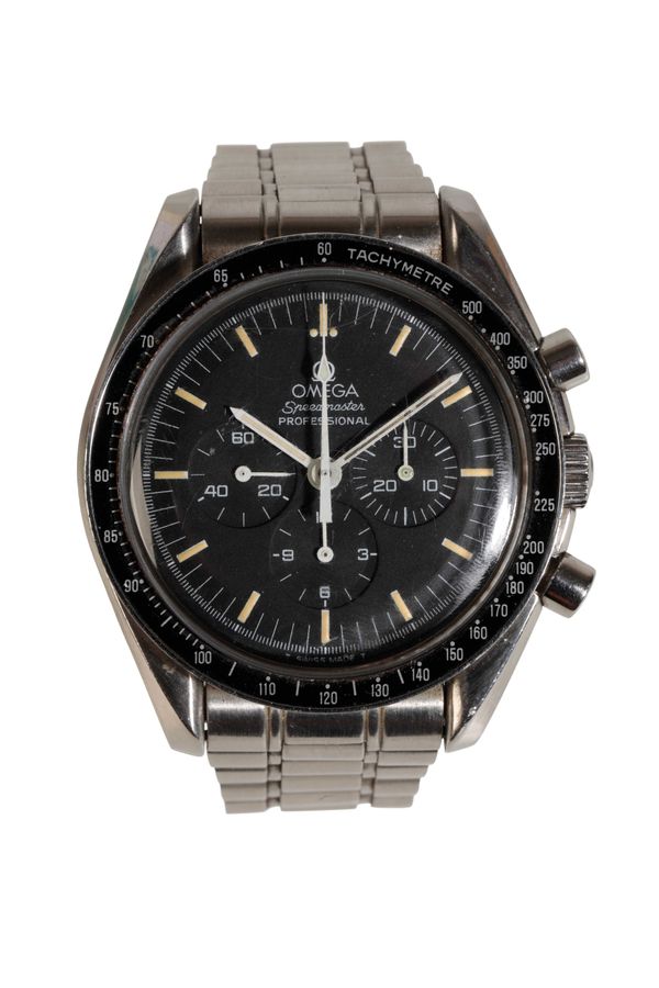 OMEGA SPEEDMASTER PROFESSIONAL GENTLEMAN'S STAINLESS STEEL CHRONOGRAPH BRACELET WATCH