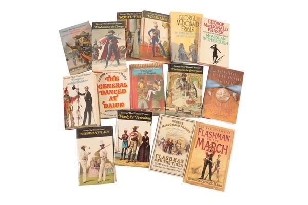 GEORGE MACDONALD FRASER, A COLLECTION OF TWELVE FLASHMAN NOVELS,