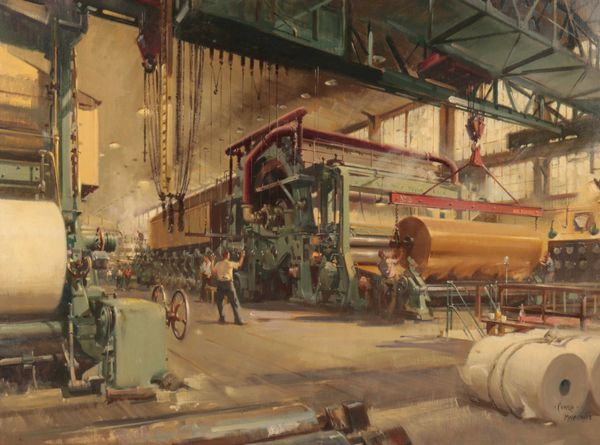 * TERENCE CUNEO (1907-1996) 'PM13 - Aylesford Newsprint'