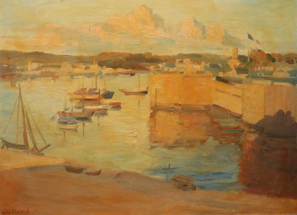 * GEORGE HERBERT BUCKINGHAM HOLLAND (1901-1987) 'Concarneau Harbour, Brittany'