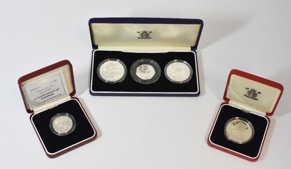 COLLECTION OF SILVER COINS: