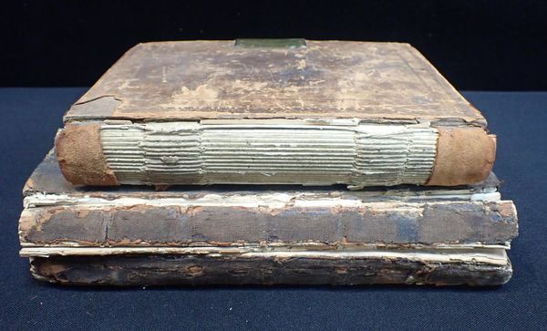 TWO MANUSCRIPT BOOKS