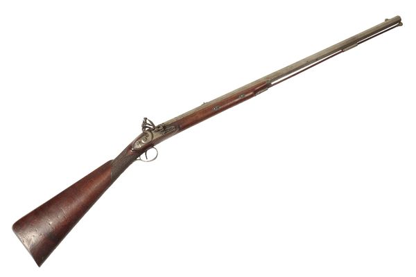 A FLINTLOCK SPORTING GUN