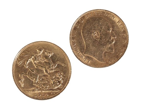 AN EDWARD VII 1907 GOLD SOVEREIGN