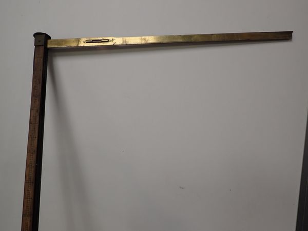 AN ANTIQUE HORSE MEASURE, BY WEEKS