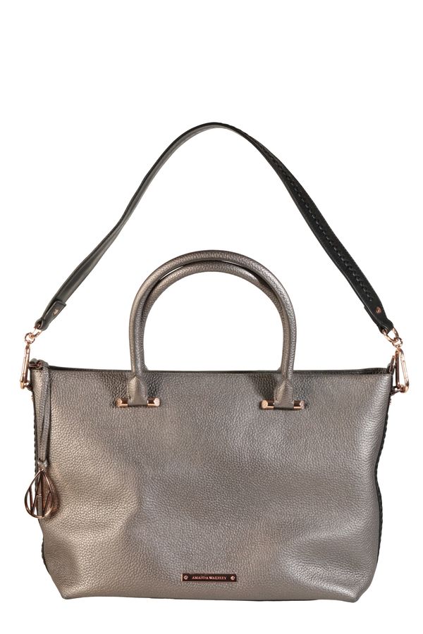 AN AMANDA WAKELEY LEATHER SHOULDER BAG