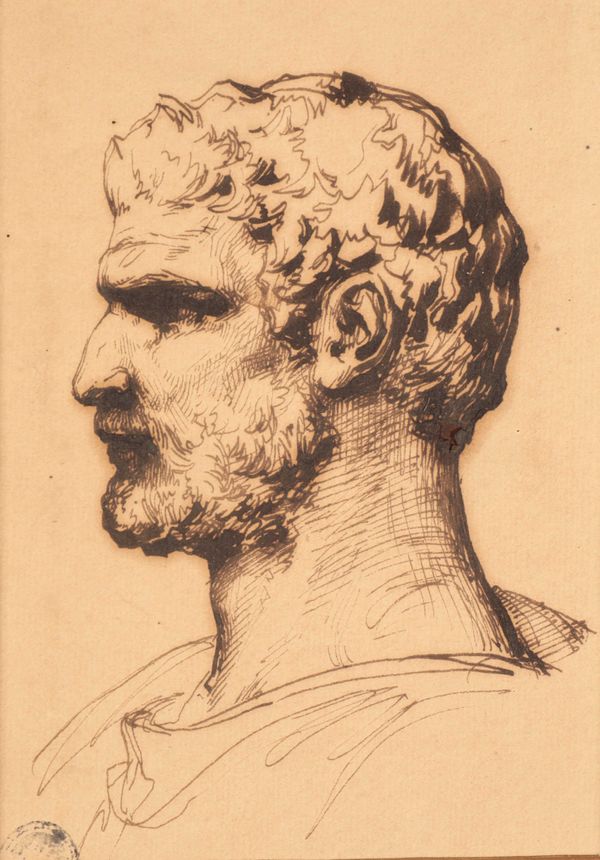 ITALIAN SCHOOL, Head and shoulders portrait of a man