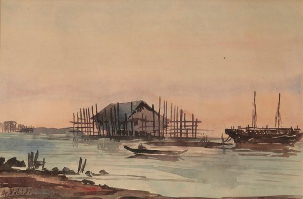 WAKIDI (INDONESIAN 1889-1979), FISHING BOATS