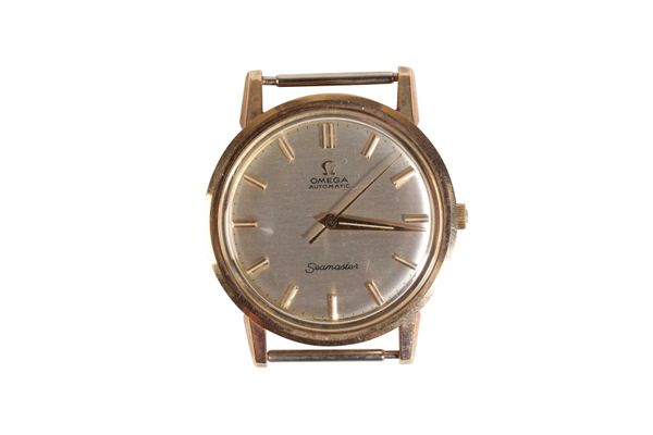 OMEGA SEAMASTER 9CT GOLD GENTLEMAN'S WRISTWATCH