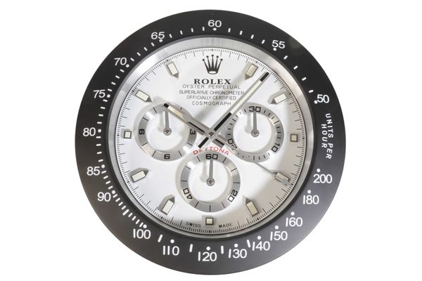 ROLEX STYLE WALL CLOCK "DAYTONA"