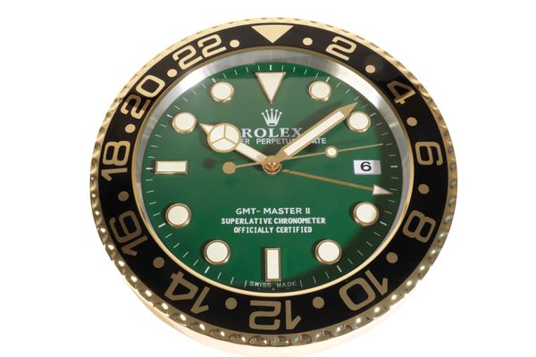 ROLEX STYLE WALL CLOCK OYSTER PERPETUAL DATE