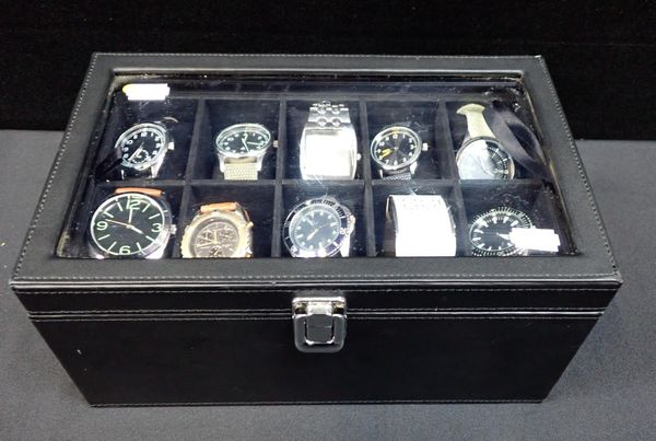 A COLLECTION OF MODERN WRISTWATCHES