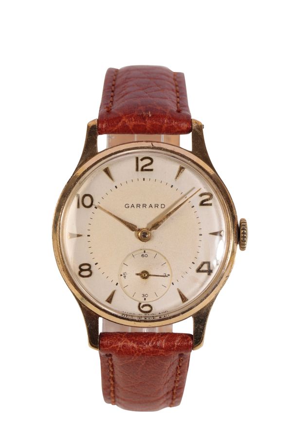 GARRARD GOLD PLATED GENTLEMAN'S WRIST WATCH