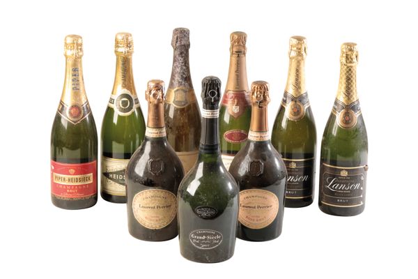 SEVEN BOTTLES OF VINTAGE CHAMPAGNE: