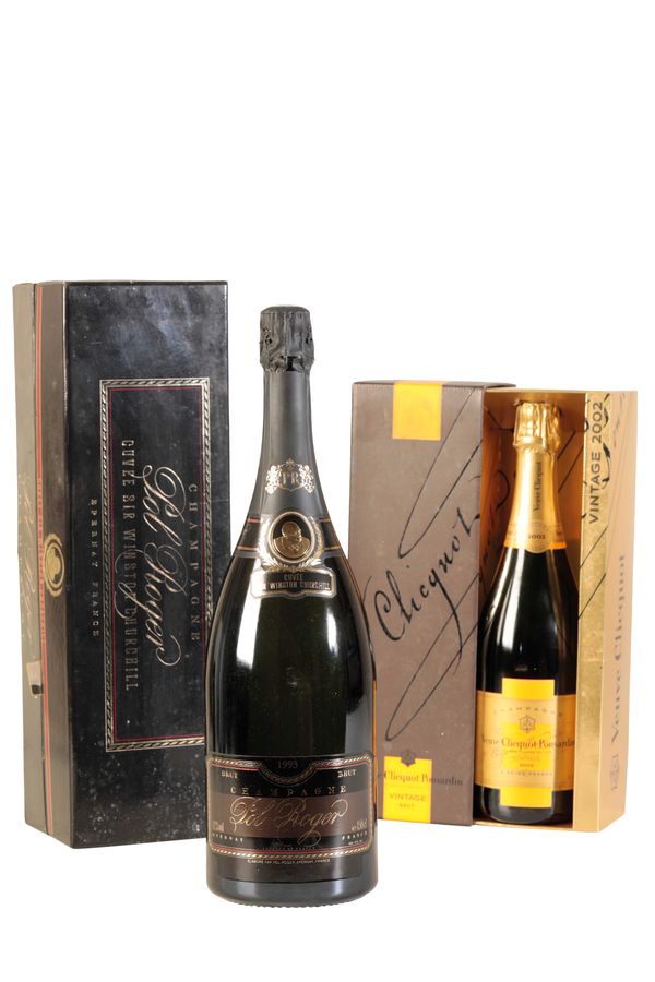 A MAGNUM OF POL ROGER CUVEE SIR WINSTON CHURCHILL, 1993