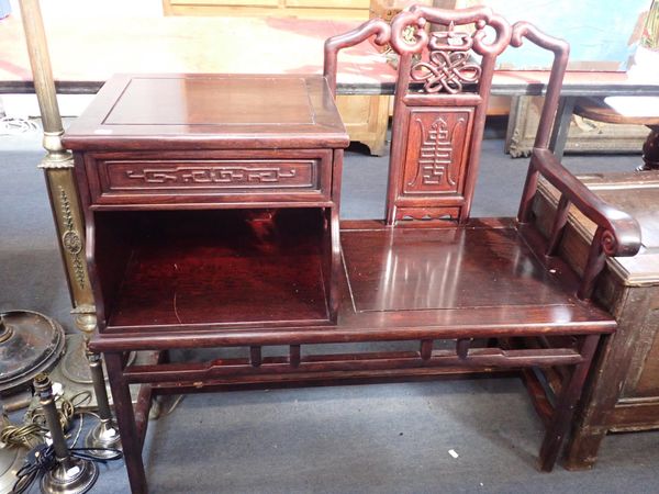 A CHINESE TELEPHONE TABLE