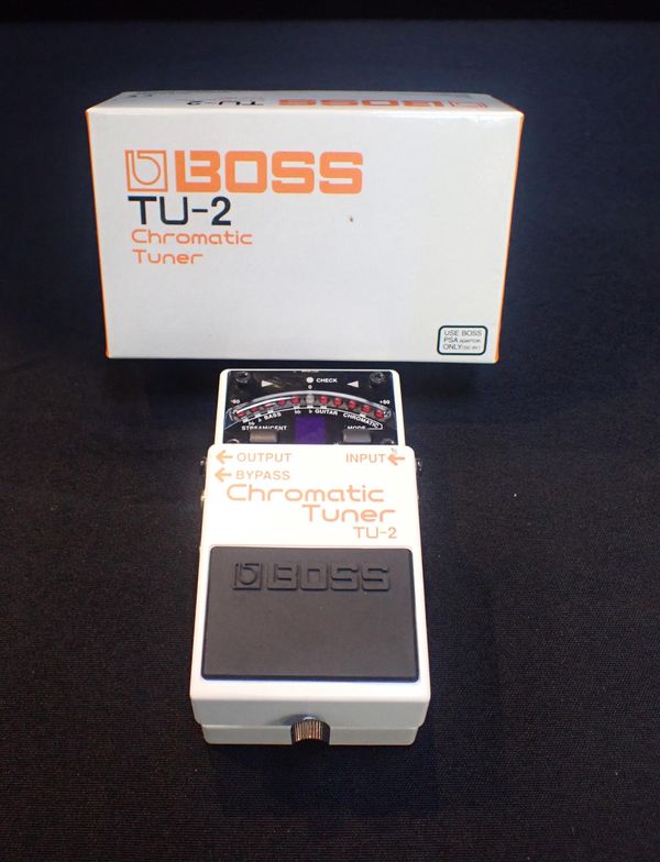 A BOSS TU-2 CHROMATIC TUNER PEDAL