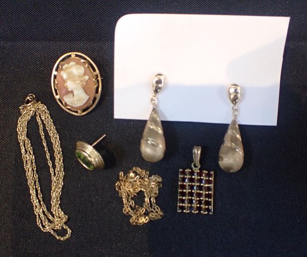 TWO 9ct GOLD FINE CHAINS