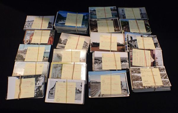 A QUANTITY OF POSTCARDS