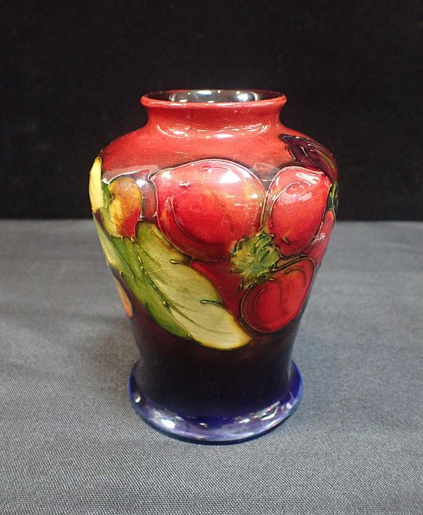 A MOORCROFT HIBISCUS VASE