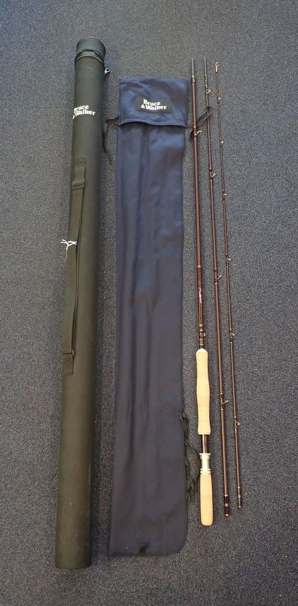 BRUCE & WALKER: A SALWAY SEA TROUT/SALMON THREE PIECE FLY ROD