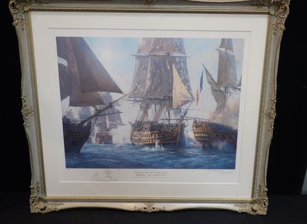GEOFFREY WILLIAM HUNT (B.1948) 'Nelson's Ships'