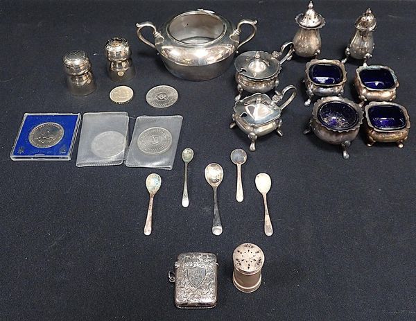 AN EDWARD VII SILVER VESTA CASE