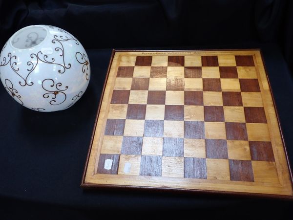 A PARQUETRY CHESS BOARD