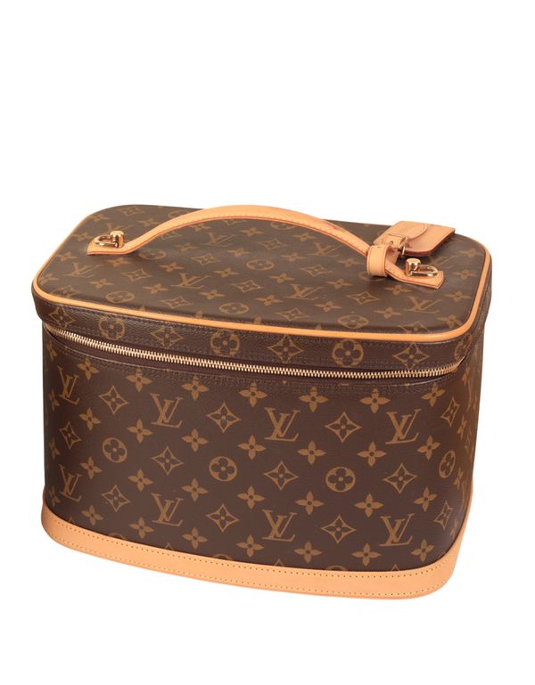 A LOUIS VUITTON MONOGRAM VANITY CASE