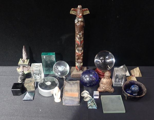 A 'CRYSTAL BALL' ON STAND
