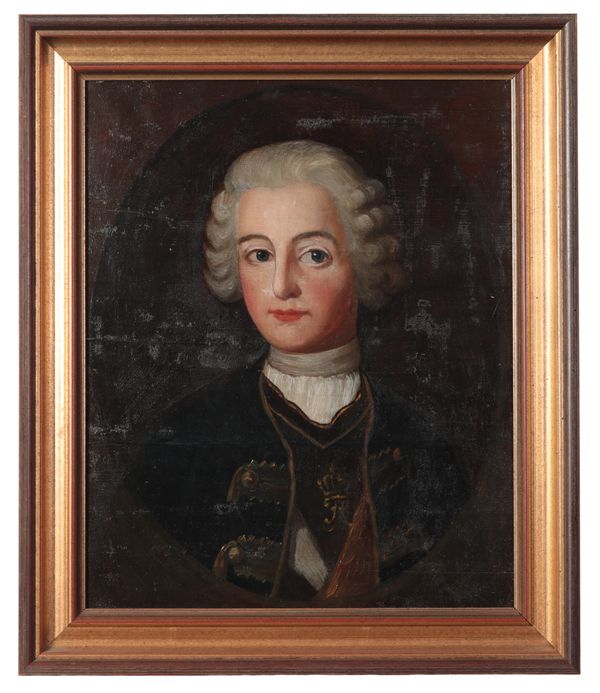 SCOTTISH SCHOOL, 18TH CENTURY A portrait of the young Bonnie Prince Charlie