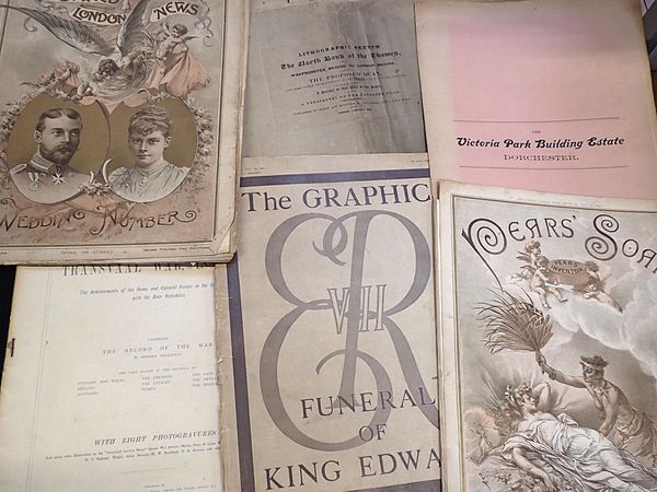 'LITHOGRAPHIC SKETCH OF THE NORTH BANK OF THE THAMES'